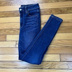 American Eagle outfitters super stretch super hi rise jegging jeans 2 regular